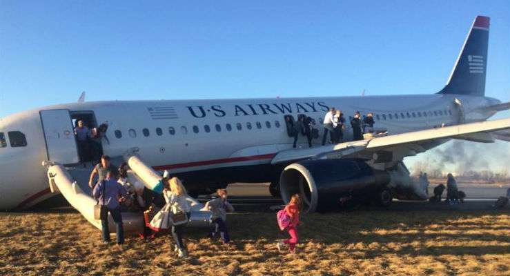 Самолёт US Airways потерпел крушение в Филадельфии