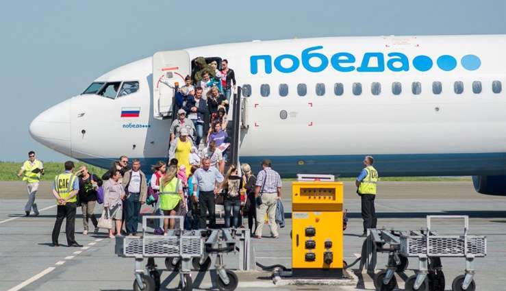 Рейс «Победы» в Анапу отложили из-за шутки пассажира о бомбе на борту