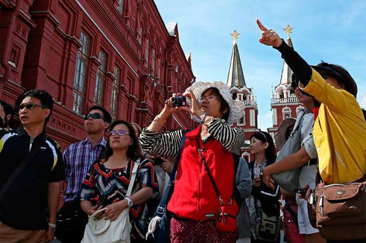 В рейтинге стран, популярных у китайских туристов, Россия занимает третье место