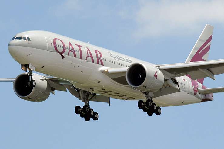 Qatar Airways открыл самый длинный беспосадочный авиарейс в мире на Boeing 777-200LR