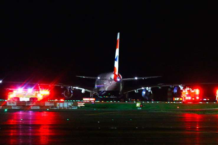 25 пострадавших оказалось в результате задымления в самолете British Airways