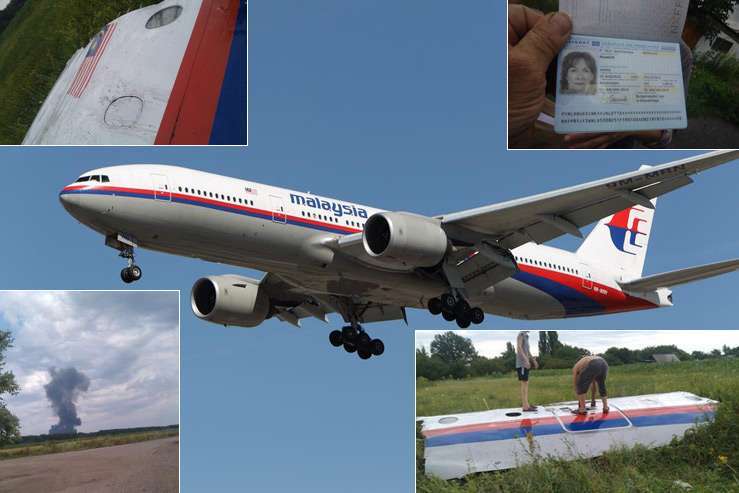 На Украине сбит пассажирский лайнер «Malaysia Airlines»: 295 погибших