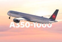 Вау! Air Canada замовляє до 16 Airbus A350-1000, постачання почнеться в 2030 році